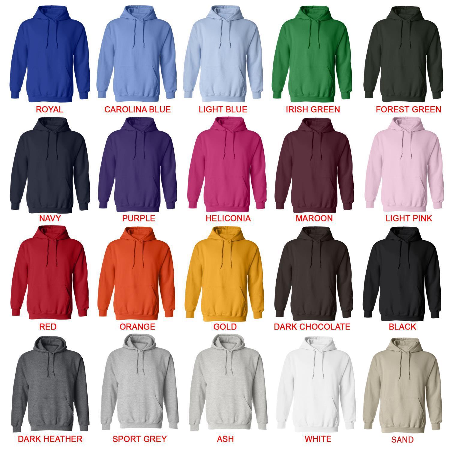 hoodie color chart - Phineas and Ferb Shop