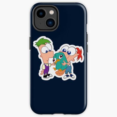 Baby Phineas And Ferb With Perry Iphone Case