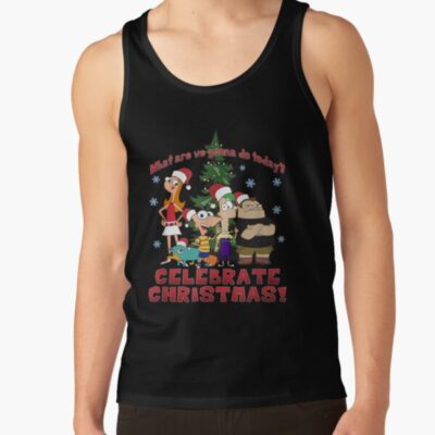 Group Celebrate Christmas Tank Top