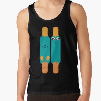 Perryyyy Perry The Platypus Secret Agent Tank Top