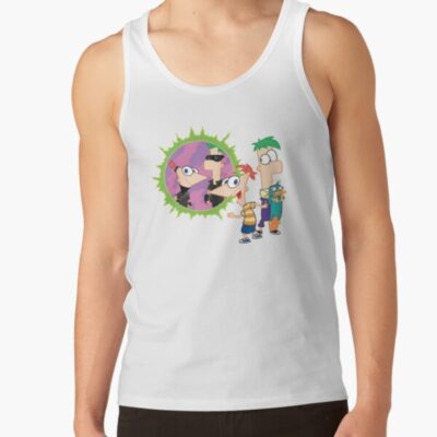 Phineas And Ferb Love You Tank Top