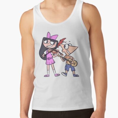 We Mix Together Perfectly Ferb And Phineas Tank Top