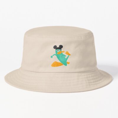 Phineas And Ferb Agent P With Mickey Ears Bucket Hat