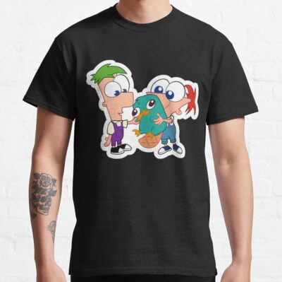 Baby Phineas And Ferb With Perry T-Shirt