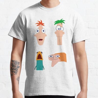 Front Facing Phineas And Ferb T-Shirt