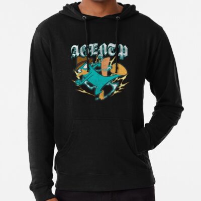 Phineas And Ferb Agent P Electric Kick Distressed Hoodie
