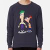 ssrcolightweight sweatshirtmens322e3f696a94a5d4frontsquare productx1000 bgf8f8f8 14 - Phineas and Ferb Shop