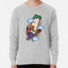 ssrcolightweight sweatshirtmensheather greyfrontsquare productx1000 bgf8f8f8 11 - Phineas and Ferb Shop