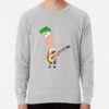 ssrcolightweight sweatshirtmensheather greyfrontsquare productx1000 bgf8f8f8 35 - Phineas and Ferb Shop
