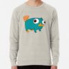 ssrcolightweight sweatshirtmensoatmeal heatherfrontsquare productx1000 bgf8f8f8 33 - Phineas and Ferb Shop