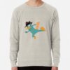ssrcolightweight sweatshirtmensoatmeal heatherfrontsquare productx1000 bgf8f8f8 38 - Phineas and Ferb Shop