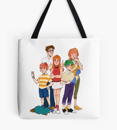 Phineas And Ferb Family Tote Bag