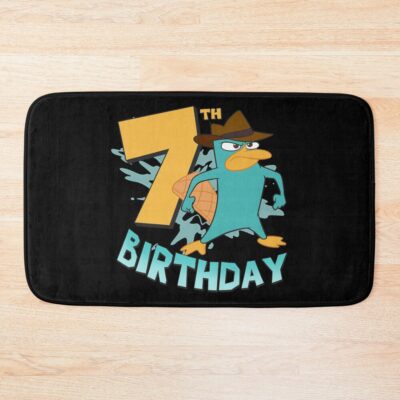 Phineas And Ferb 7Th Birthday Perry The Platypus Bath Mat