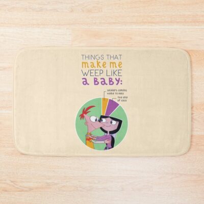 Phinabella Makes Me Weep Bath Mat