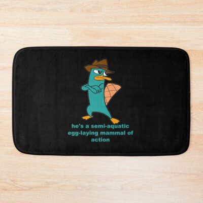 Phineas And Ferb Perry The Platypus Bath Mat