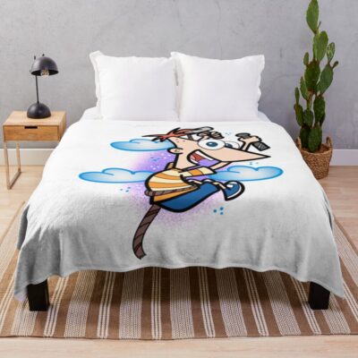 Phineas And Ferb Throw Blanket