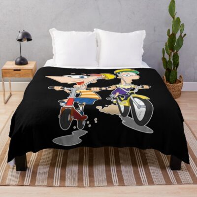 Phineas Ferb And Phineas Throw Blanket