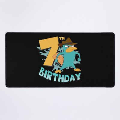 Phineas And Ferb 7Th Birthday Perry The Platypus Mouse Pad