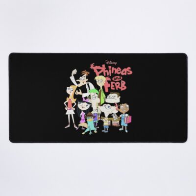 Call Me D Is Ney Phineas And Ferb The Group Logo Nice Gift Gift For Fan Mouse Pad