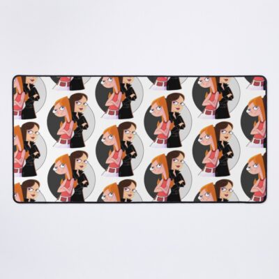 Busted Ferb And Phineas Mouse Pad