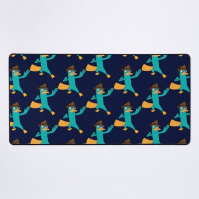 Perry The Platypus Sticker Mouse Pad
