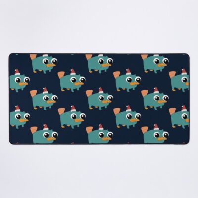 Christmas Baby Perry The Platypus Mouse Pad
