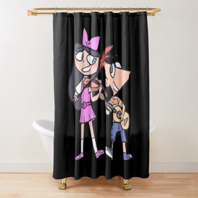 Band Rock Band We Mix Together Perfectly Gifts Movie Fan Shower Curtain