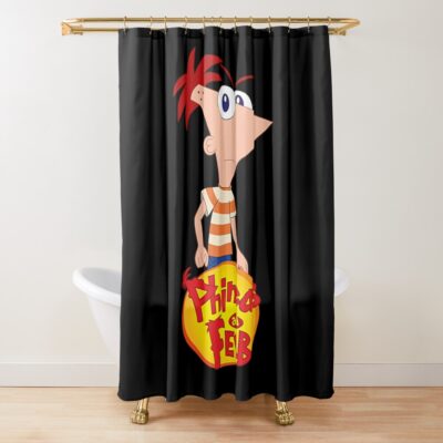 Phineas Flynn Shower Curtain