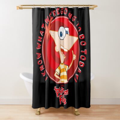 Phineas Do Today Shower Curtain