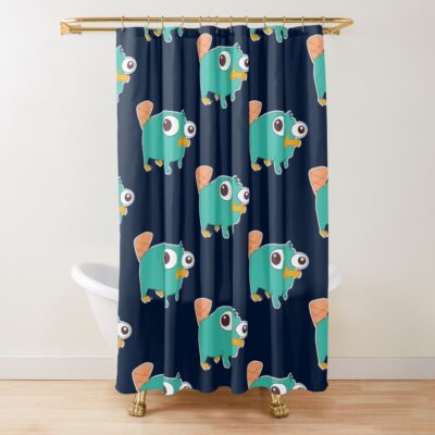 Baby Perry Shower Curtain