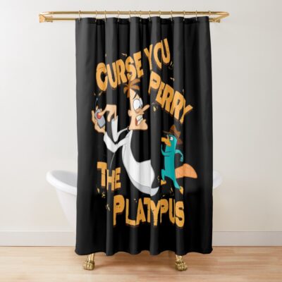 Curse You Shower Curtain