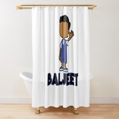 Baljeet Phineas And Ferb Shower Curtain