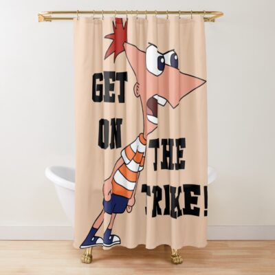 Get On The Trike Shower Curtain