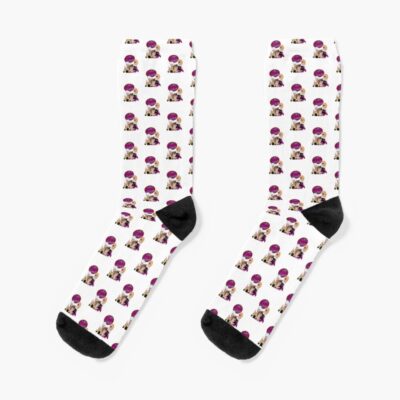 Love H%C3%A4Ndel Graphic Socks