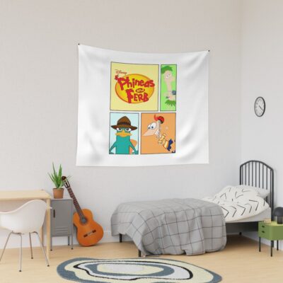 Phineas And Ferb Tapestry