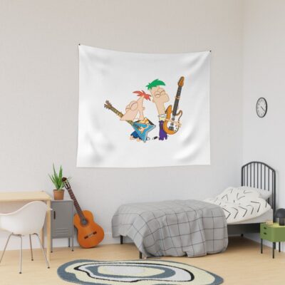Phineas And Ferb Tapestry