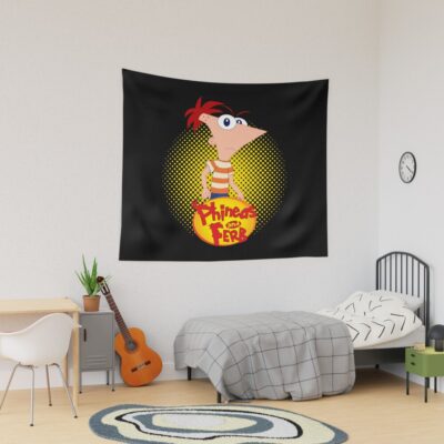 Phineas And Ferb T Shirtphineas Flynn Tapestry