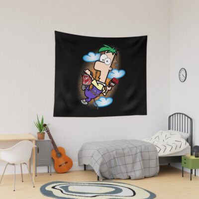 Phineas And Ferb 6 Tapestry