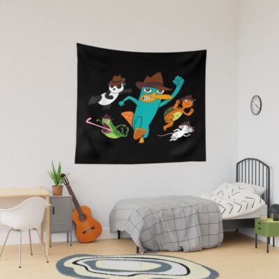 Phineas And Ferb Owca Tapestry