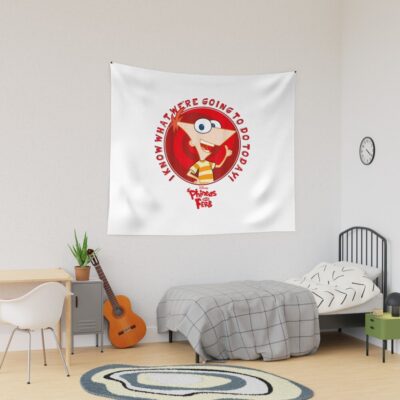 Phineas Do Today Tapestry