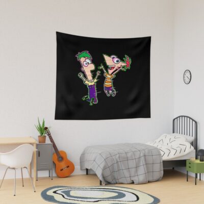 Phineas And Ferb Tapestry