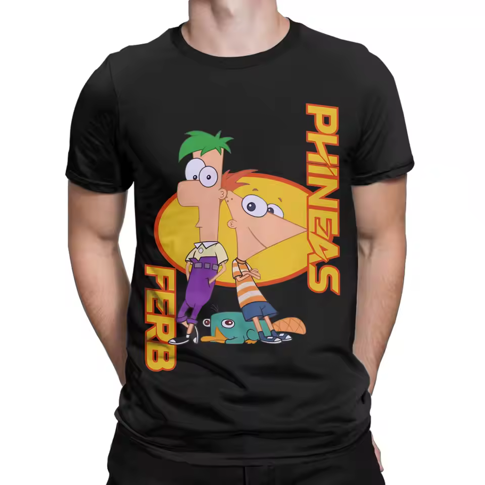 Phineas And Ferb Iconic Graphic T-Shirt